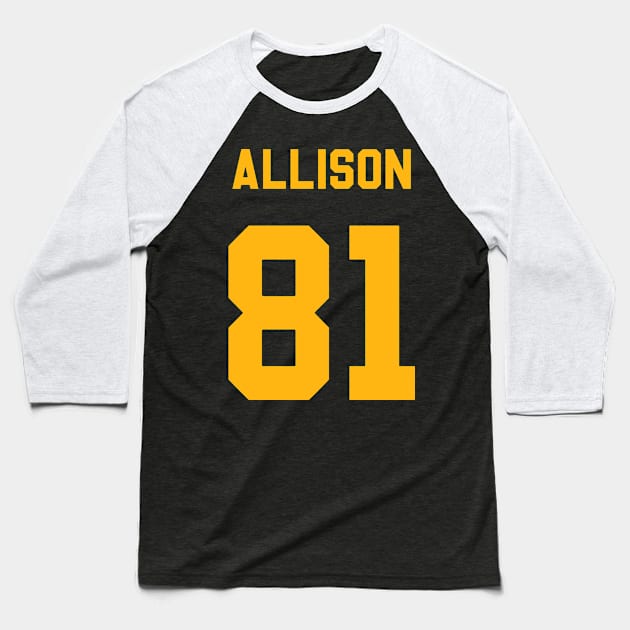 Geronimo Allison Packers Baseball T-Shirt by Cabello's